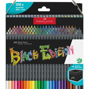 FABER CASTELL Drvene bojice1/100 black edition 116411