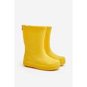 Childrens Rain Boots Wave Gokids Yellow