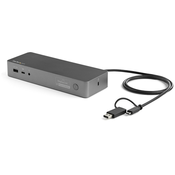 StarTech.com DK30C2DPEPUE prikljucna stanica i replikator porta za prijenosno racunalo Žicano USB 3.2 Gen 1 (3.1 Gen 1) Type-C Crno, Sivo