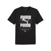 PUMA Majica kratak rukav graphic stacked tee M