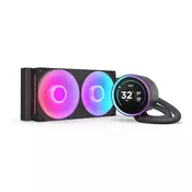 NZXT CPU kuler RL-KR24E-B2 Kraken Elite 240 RGB V2, Vodeno hladenje, Crni