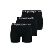 Superdry & Co Boksarice svetlo siva/črna