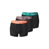 NIKE Underwear Boksarice  rjava / smaragd / oranžna / črna