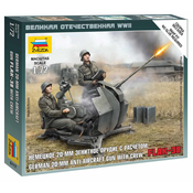 Letalo 6117 Wargames (WWII) - nemška protiletalska puška s posadko (1:72)