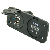 Vti?nica USB z Voltmetrom(310103)