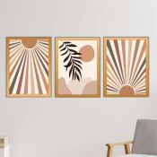 Wallity Slika Mdf-00101, 40x90 cm, 3 dela