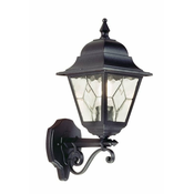 Elstead NR1-BLK - Zunanja stenska luč NORFOLK 1xE27/100W/230V IP43