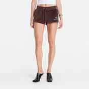 Kratke hlače Sporty & Rich Juicy Script Velour Short Chocolate L