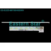ES-ELED-887 SONY KDL-32EX340 LED TRAKE
