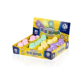 Astra ASTRA PASTEL Ergonomski radirka, mešane barve, škatla, 403120001
