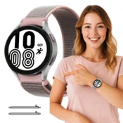 Pašček za Garmin Forerunner 255S 265S Vivoactive Venu 2S 3S 4S roza BARVE