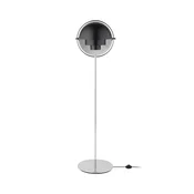 Gubi stoječa svetilka Multi-Lite, višina 148 cm, krom/antracitno črna - Dnevna soba/jedilnica - Dizajn - antracitno črna, sijajni krom - Kovina