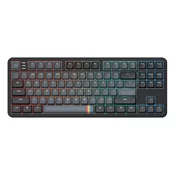 DARK PROJECT Mehanicka gaming tastatura ALU Midnight, Crno-Siva