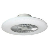 LED stropni ventilator Proklima (40 W, srebrn, 59,5 x 19,5 cm, 2.200 lm - 3.700 lm)