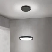 ORION Teide LED viseca svjetiljka, crna, jedna žarulja, metalna, 2700 K - Dnevni boravak/blagovaonica - Moderan - mat crna - Aluminij