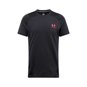 UNDER ARMOUR Tehnicka sportska majica, koraljna / crna