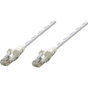 Intellinet RJ45 omrežni priključni kabel CAT 6 S/FTP [1x RJ45-vtič - 1x RJ45-vtič] 20 m bele barve pozlačeni zatiči Intellin