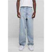 Mens Baggy Fit Heavy Unce Light Blue Jeans