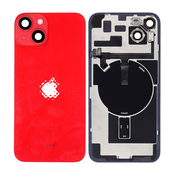 Apple iPhone 14 Plus - pokrov baterije + čip za brezžično polnjenje + NFC (rdeč)