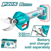 Total One-Stop Tools Akumulatorsko škarje za obrezovanje 20/30mm / P20S/ INDUSTRIAL (Brez baterije) (TSSLI20308)