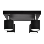 Reflektor PUNTA 4xGU10/10W/230V črna