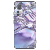 Silikonski črni ovitek za Xiaomi 12X - Iridescent bubbles
