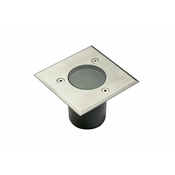 Ugradna podna svjetiljka Alfa mini IP67 GU10 inox kocka