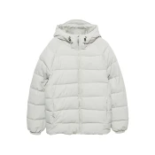 Pull&Bear Zimska jakna STWD svetlo siva