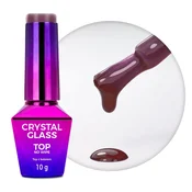 Kolorowy top bez przemywania top no wipe Crystal Glass Purple Plum HEMA/Di-HEMA Free 10g