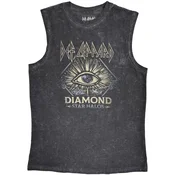 Def Leppard Diamond Star Halos Charcoal Grey M Majica