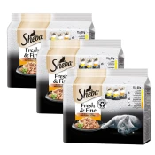 Sheba Fresh & Fine vrecice za macke, izbor peradi 3 x (15 x 50 g)