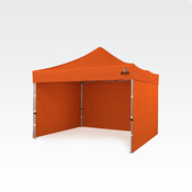 Vrtni paviljon 3x3m - plus 3 stene - Oranžna
