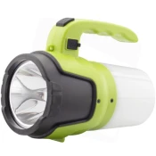 ENTAC svetilka polnilna kamping 5 W, 400 lm, 18650, 2000 mAh, 10 h, IP44, zelena, EFL CAMP