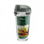 Stekleni shaker za solatne prelive, 450 ml