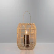 Opviq svijecnjak 1023, hrast i bambus, 23x30 cm