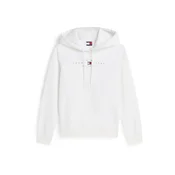 Tommy Jeans Majica Logo Boxy rdeča/črna/bela