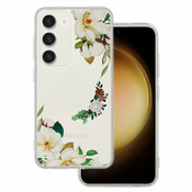 MG Flower ovitek za Samsung Galaxy S23 Ultra, white flower