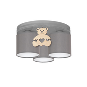 Decije stropno svetlo BEAR 3xE27/60W/230V