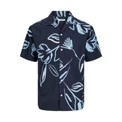 JACK & JONES Srajca Palma Resort, modra