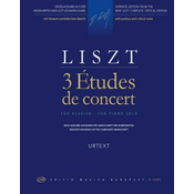 LISZT:3 ETUDES DE CONCERT PIANO SOLO