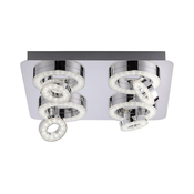 JUST LIGHT. 14662-17 - LED RGBW prigušiva spot svetiljka TIM 4xLED/5,9/230V + daljinski upravljac