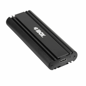 iBox HD-07 SSD kućište Crno M.2