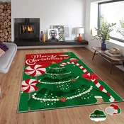 Conceptum Hypnose Tepih sa novogodišnjim motivima Asr-Crpt-5, Pravougaoni, 140 x 220 cm, Šareni