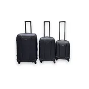 Enjoy koferi kick set 1/3 arizona-black ---set ( 78076 )
