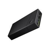 Green Cell Power Bank GC PowerPlay20 20000mAh with fast charging 2x USB Ultra Charge and 2x USB-C Power Delivery 18W (PBGC03)