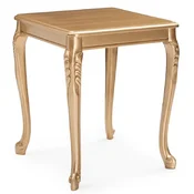 Casa Padrino luxury baroque side table gold - Square baroque style solid wood table - Luxury living room furniture in baroque style - Baroque furniture - Noble & Magnificent