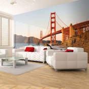 Foto tapeta - Golden Gate Bridge - sunset San Francisco 300x231