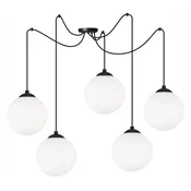 GH VISEČA STROPNA SVETILKA SPIDER BALL ČRNE LED 15 cm