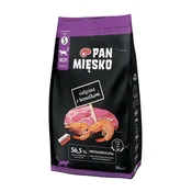PMI PAN MIĘSKO Teletina z rakci, suha hrana za odrasle mačke, 1.6 kg