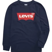 Levis  Majice z dolgimi rokavi BATWING TEE LS  Modra